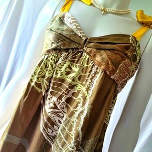 New Look Silk Asymmetrical Dress Size UK 12